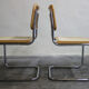 Série de 6 chaises Cesca B32 Marcel Breuer Italie
