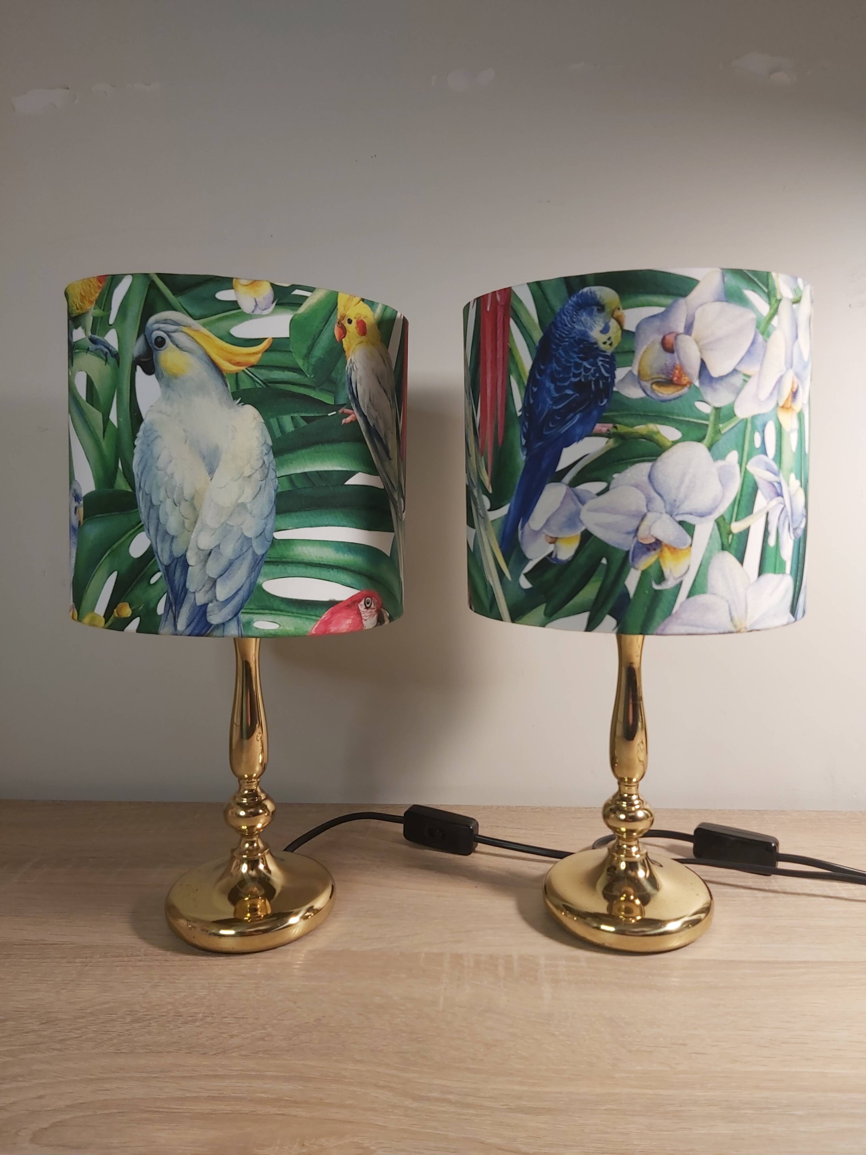 A pair of bedside lamps, Germany, 1970s.