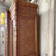 Armoire à glace 3 portes style faux bambou époque 19e siècle