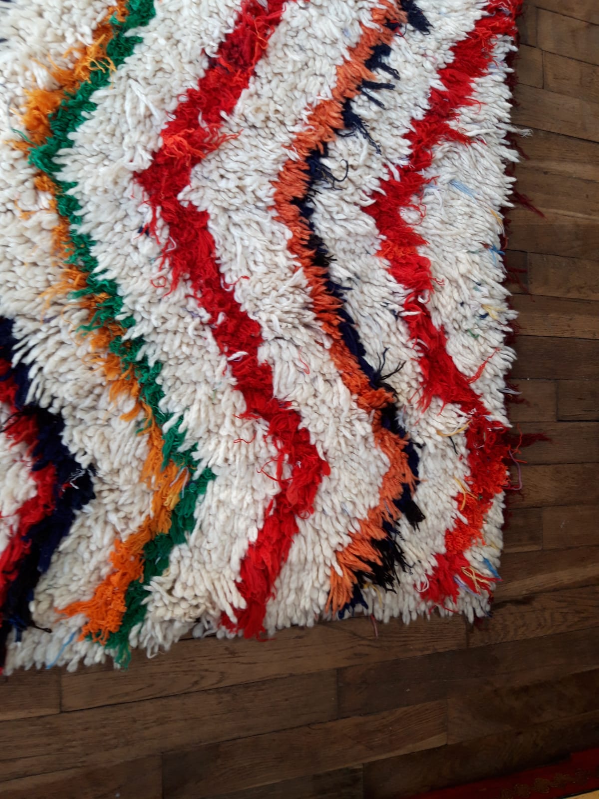 Old berber carpet