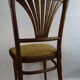 Paire de chaises Thonet à palmette Art déco. Modèle 221.