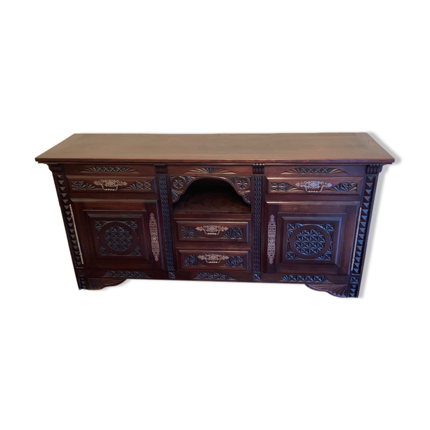 Enfilade scuplté