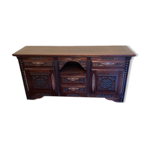 enfilade scuplté