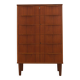 Commode en teck, design danois, années 1970, fabriquée au Danemark