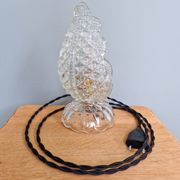Murano glass table lamp, Barovier & Toso, 1950s