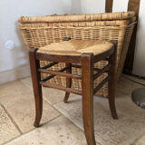 Stool drinks and straw