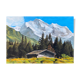 Table HSP "High Mountain Landscape with Cottage" by G. Gauthier