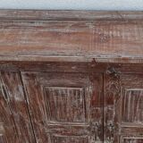 Buffet en bois ancien avec 4 portes