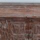 Old wooden sideboard with 4 doors