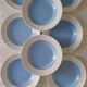 Ensemble de 8 assiettes creuses modèle Excellence de L'amandinoise