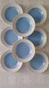 Ensemble de 8 assiettes creuses modèle Excellence de L'amandinoise