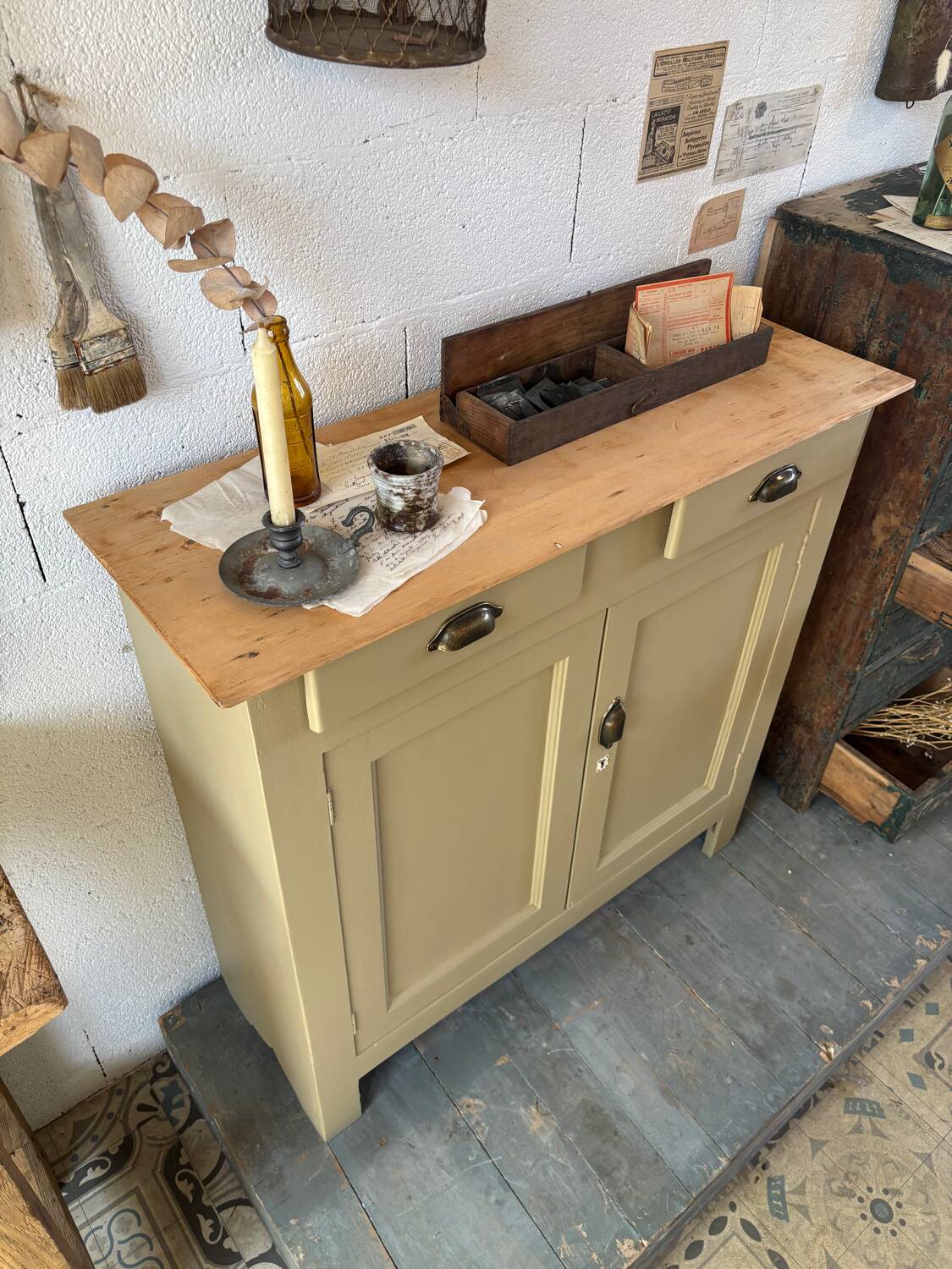 Beige Parisian sideboard