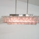 Glass chandelier by Doria, Germany 1960s