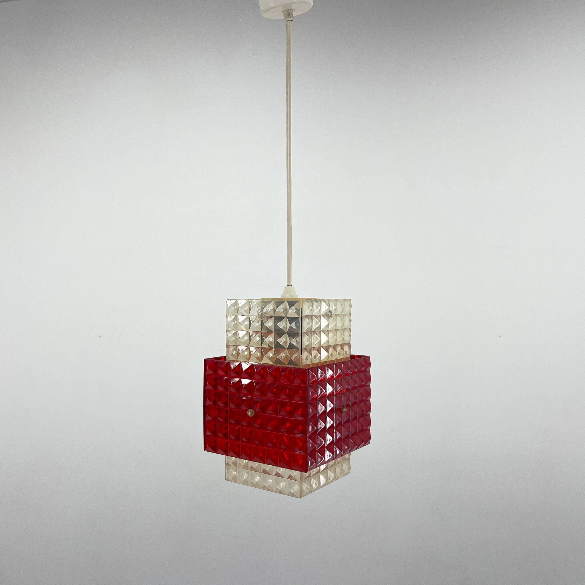 1970's Plastic Pendant Light, Germany