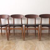 4 Scandinavian chairs 1950