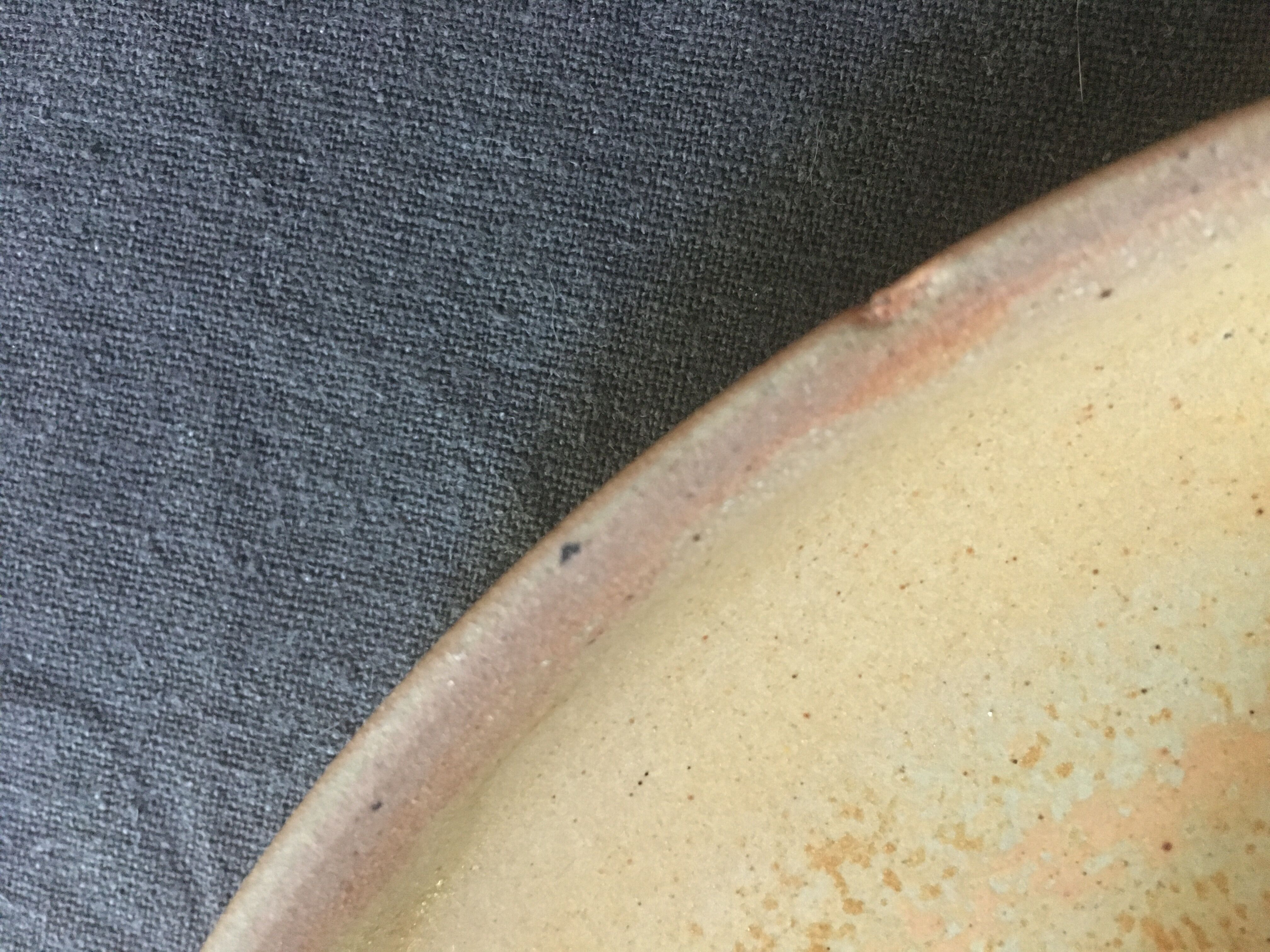 Lot of 6 flat sandstone plates