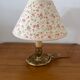 Vintage Brass Candle Bedside Lamp