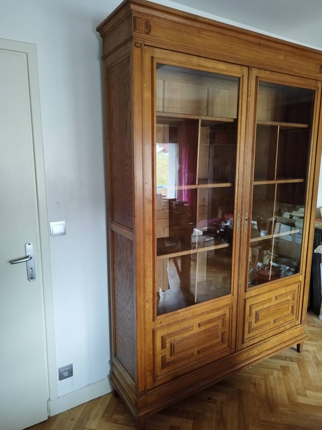 Large solid bookcase