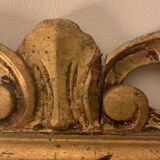 LARGE MIRROR in gilded wood in Baroque style