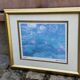 Tableau Claude Monet reproduction les Nymphéas 39x32cm