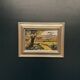 Original Swedish Oil on Canvas – "Industrial Landscape" – Signed – Vintage and Framed