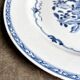 Hand-painted porcelain dinner plate, Asia, 19th century.