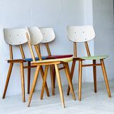 Dining chairs by ton, 1960’