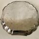 Silver metal tray