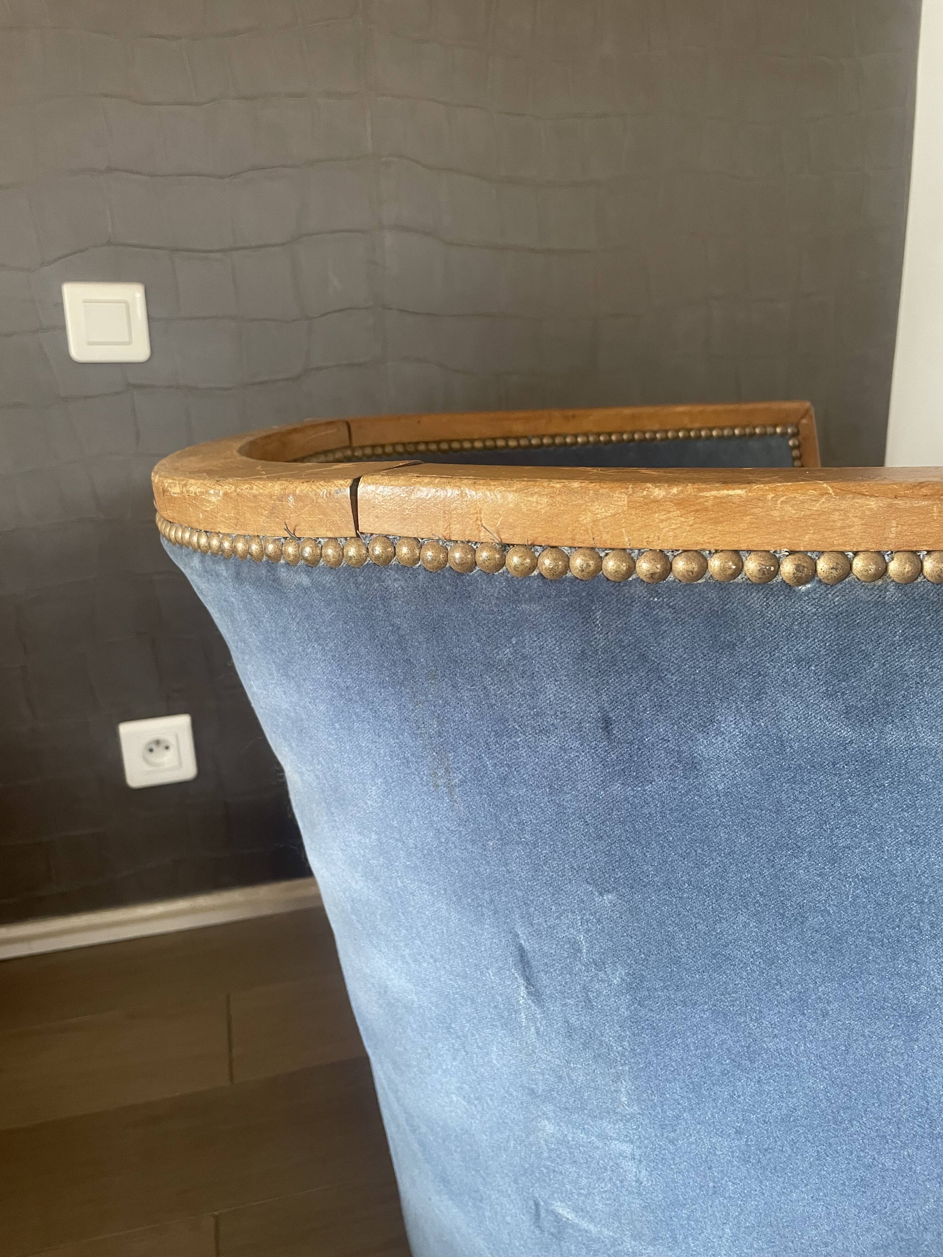 Chair in the style of Jean Michel Frank