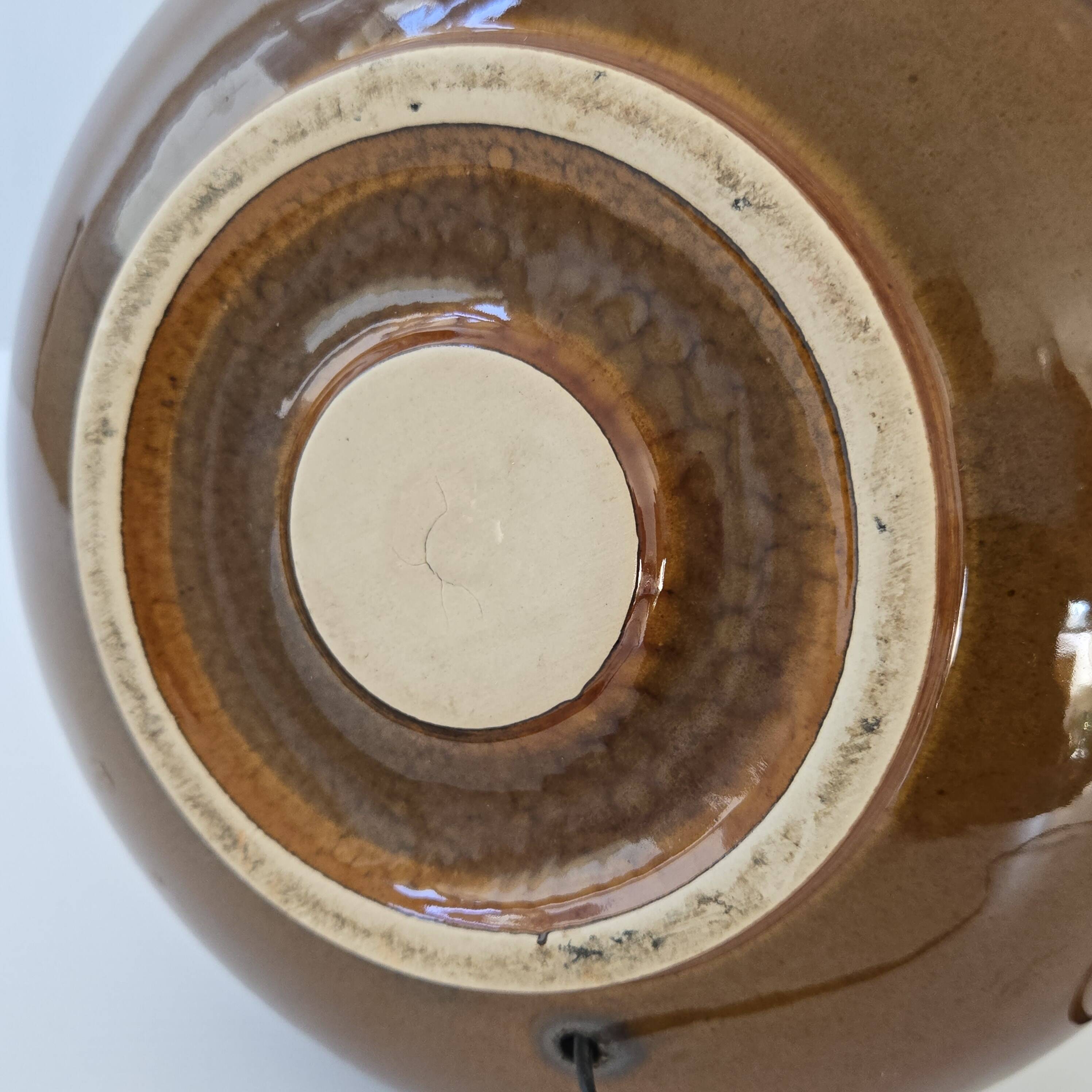 Vintage 1960s ceramic lamp