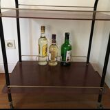 Table d'appoint roulante vintage