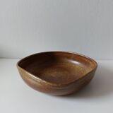 Square plate in vintage sandstone