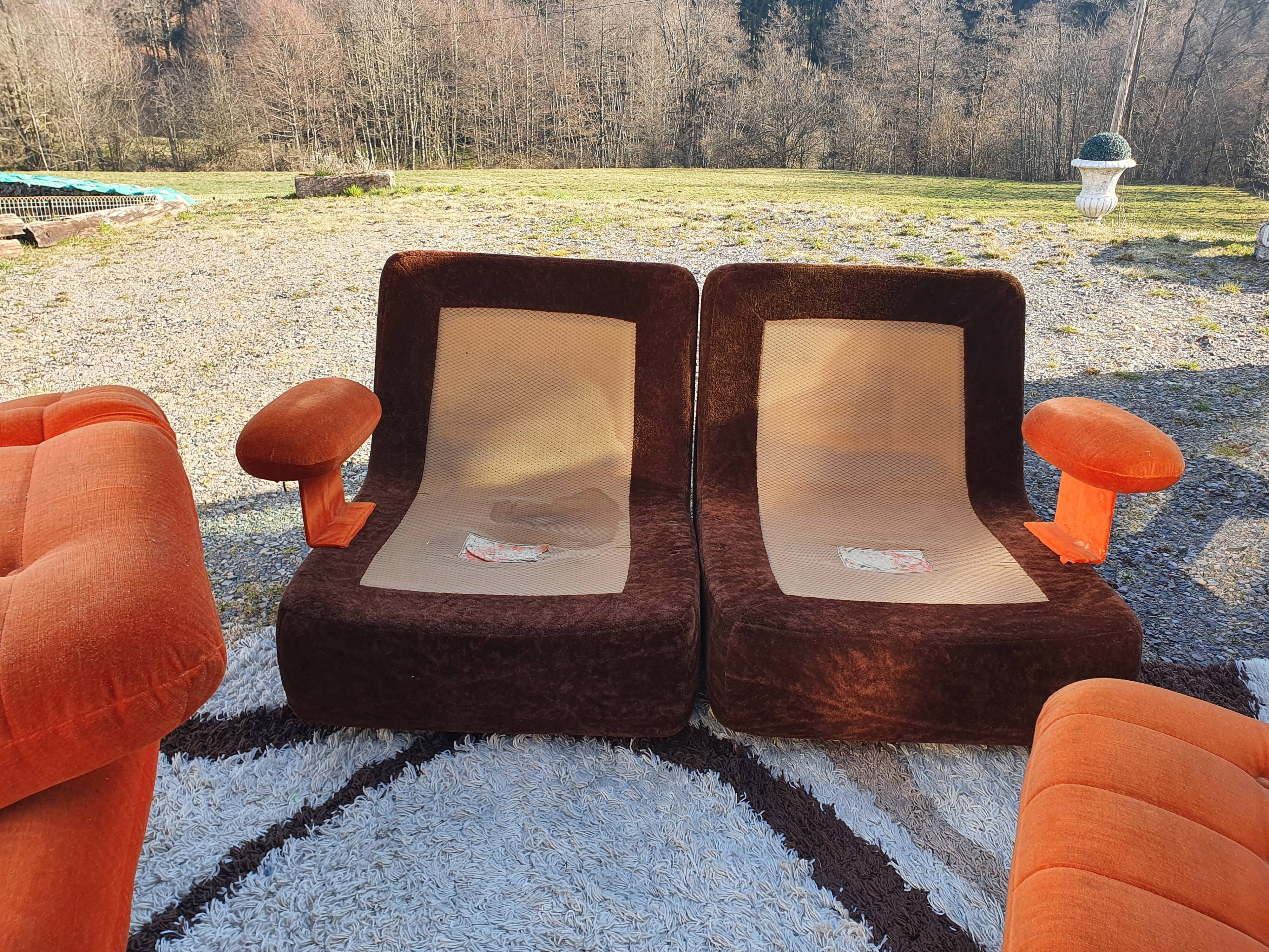 4 modular velvet heaters year 60/70