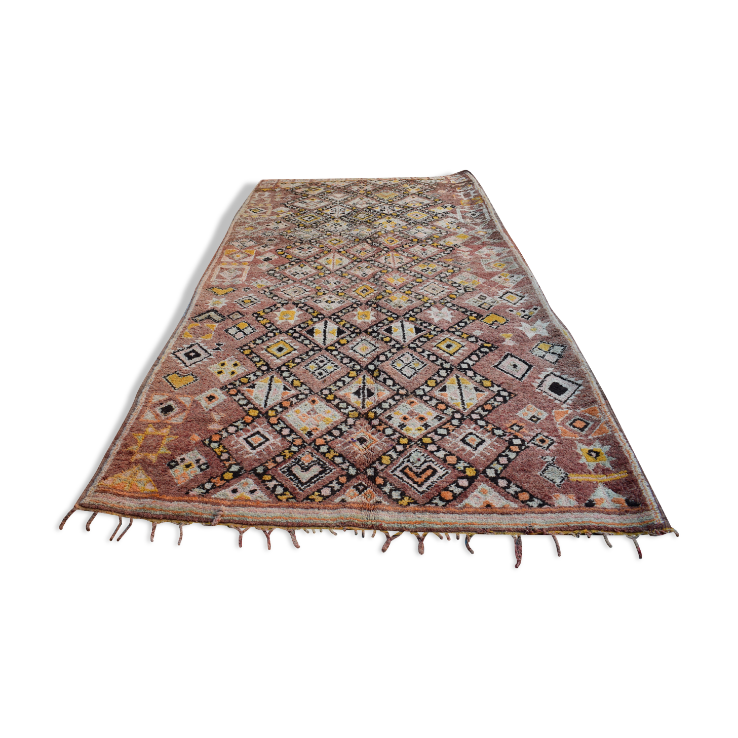 Vintage Moroccan Berber rug