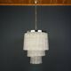 Mid-century Murano glass chandelier attributed to Toni Zuccheri for Venini, Italy, 1960s.