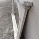 Large vintage stone mirror