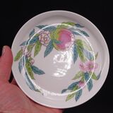 Lot of 6 porcelain bread plates from Paris décor Abondance - Perfect condition