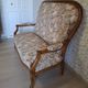 Voltaire 2-seater bench – beautiful wooden structure – to be repersonalised.