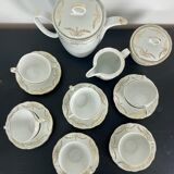 Porcelain coffee/tea service for 10 people