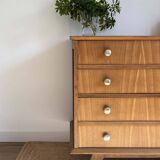 Vintage Scandinavian design commode from the 1950s.