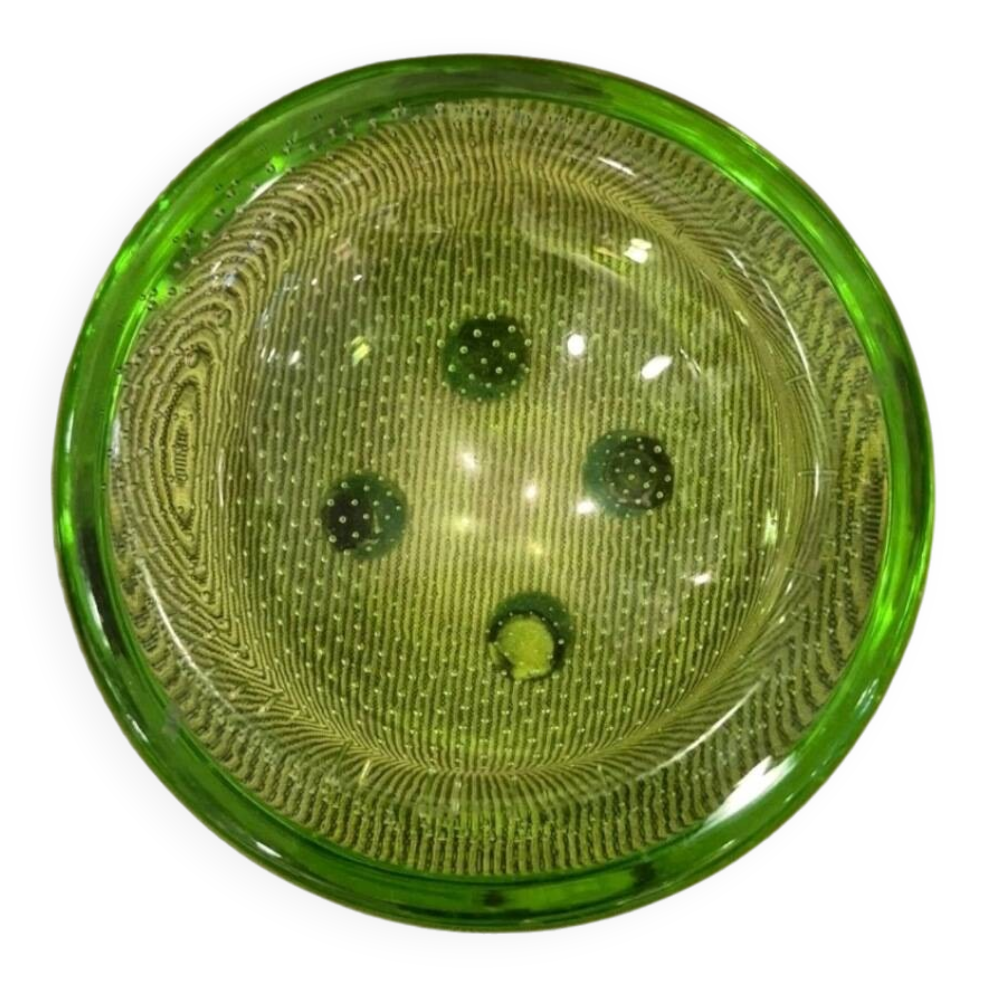 Vintage Murano Bullicante ashtray