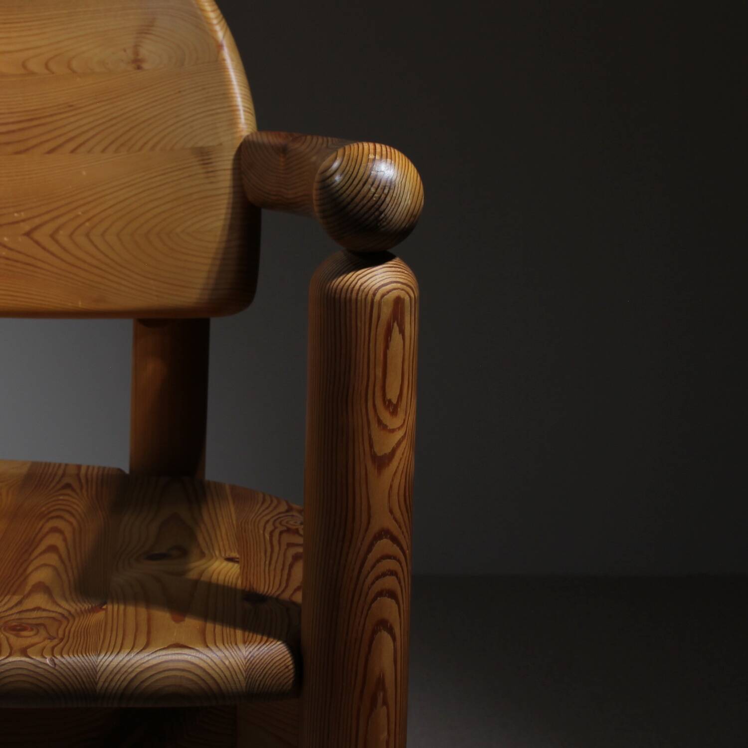 6 fauteuils par Rainer Daumiller en bois de pin, Danemark années 1980