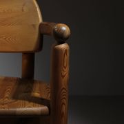 6 fauteuils par Rainer Daumiller en bois de pin, Danemark années 1980