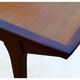 Table de repas design scandinave teck vintage 1960