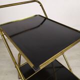 Vintage brass folding dessert