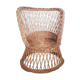 Children's armchair - rattan/wicker - Vintage from the 70s