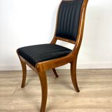 Cherry wood dining chair