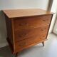Commode vintage pieds compas