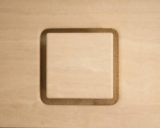 Saturn travertine table