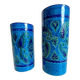 Vases en céramique Rimini Blu d'Aldo Londi, Bitossi, Italie, années 1960.